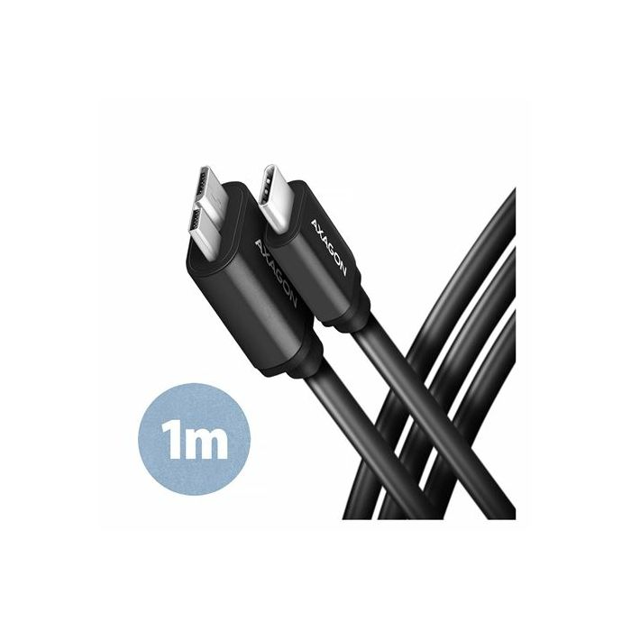 CC USB CM 3.2Gen1 -> USB MicroBM Superspeed, 1m, AXA