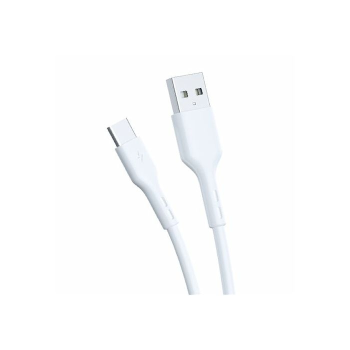 MS CABLE 3A fast charging USB-A 3.0-> USB-C, 1m,bijeli
