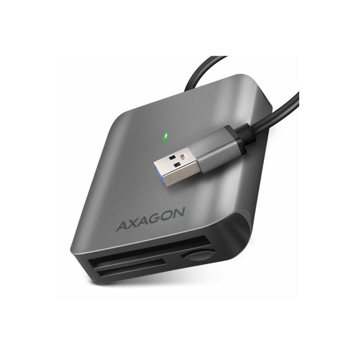 Čitač pametnih kartica AXAGON CRE-S3 SUPERSPEED USB-A UHS-II READER