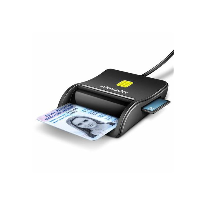 Čitač pametnih kartica AXAGON CRE-SM3SD USB 2.0