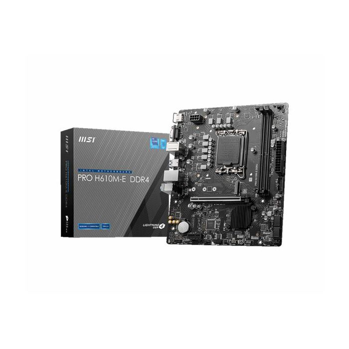 Matična MSI PRO H610M-E DDR4, VGA/HDMI, S.1700