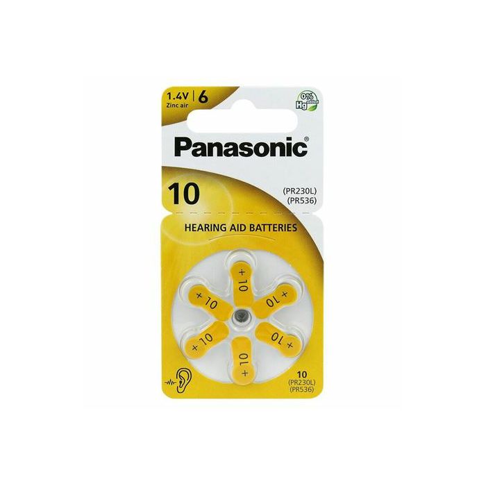 PANASONIC baterije PR230/6LB, Zinc Air