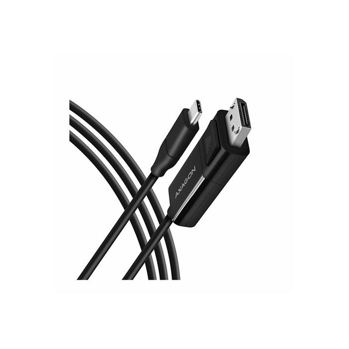 AXAGON USB-C -> DisplayPort cable 1.8m 4K/60Hz