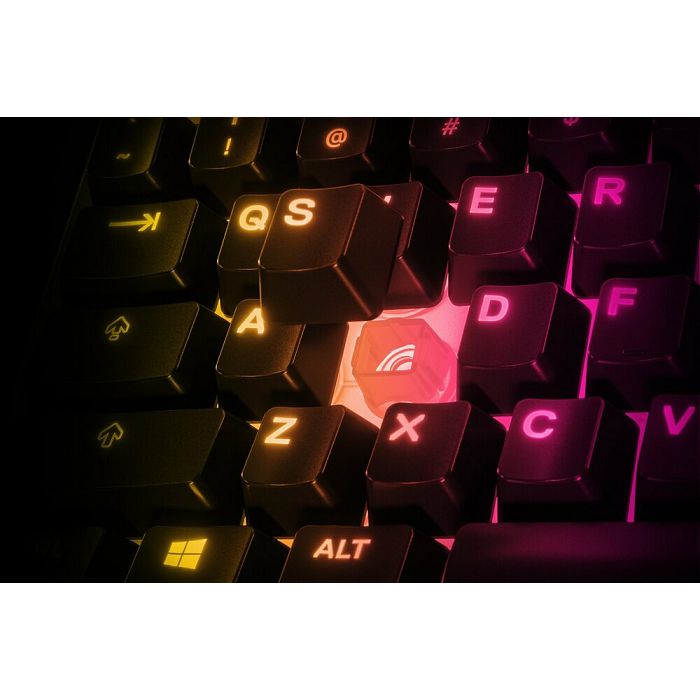 Tipkovnica STEELSERIES Apex 3 TKL, US layout, crna, USB