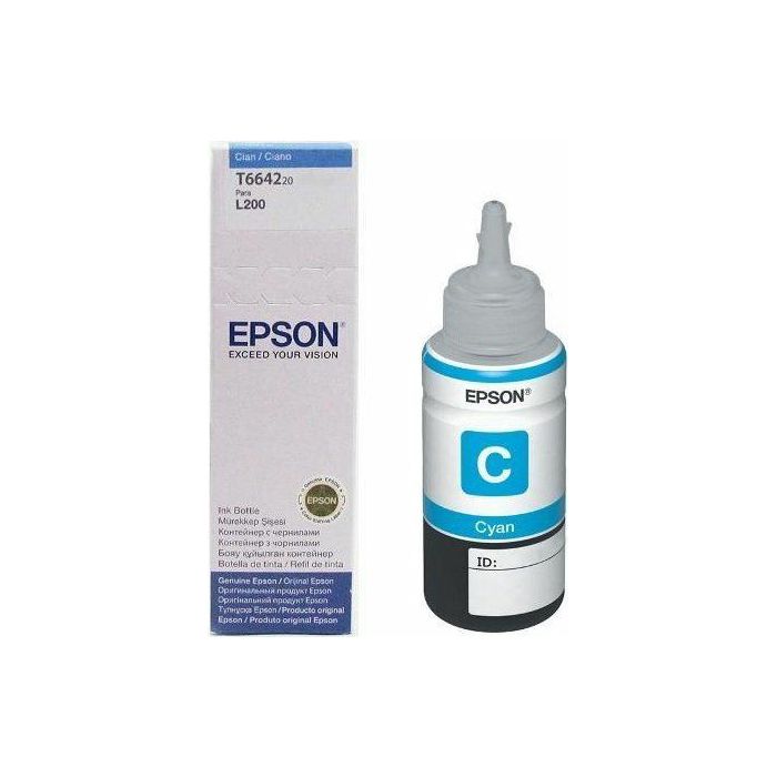 Tinta EPSON EcoTank/ITS T6642 cyan