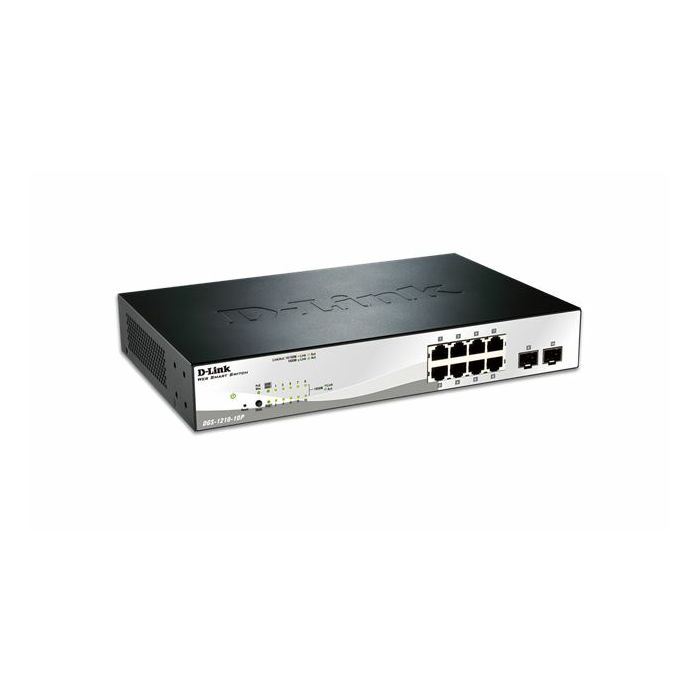 D-Link switch web upravljivi DGS-1210-10P