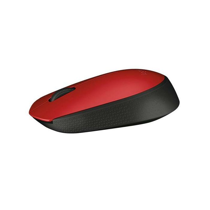 Miš LOGITECH M171, optički, bežični, crveni