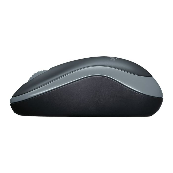 Miš LOGITECH M185, optički, bežični, 1000dpi, crno-sivi