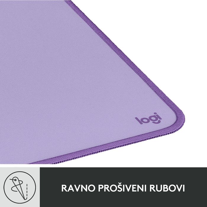 Podloga za miš, LOGITECH Desk Mat Studio, soft, ljubičasta