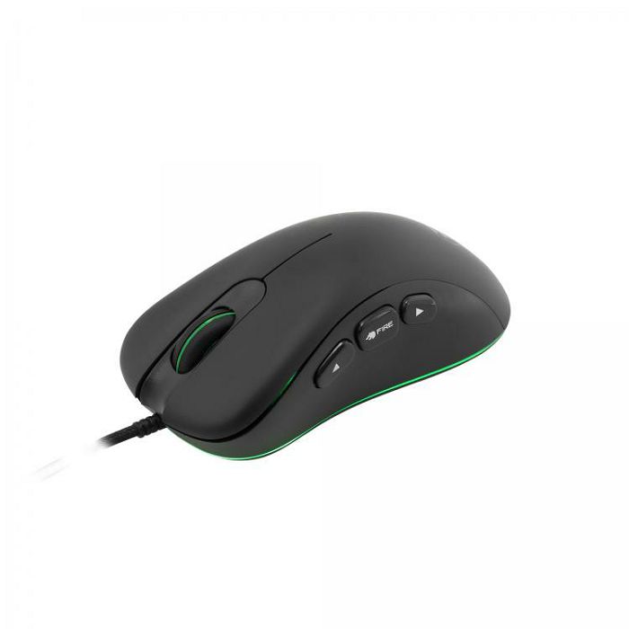 ESHARK profesionalni RGB gaming miš ESL-M3 AIKUCHI crni 7200dpi + POKLON gaming podloga