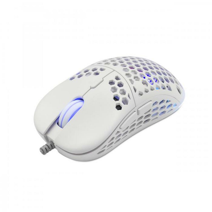 ESHARK profesionalni RGB gaming miš ESL-M4 NAGINATA bijeli16.000dpi + POKLON gaming podloga