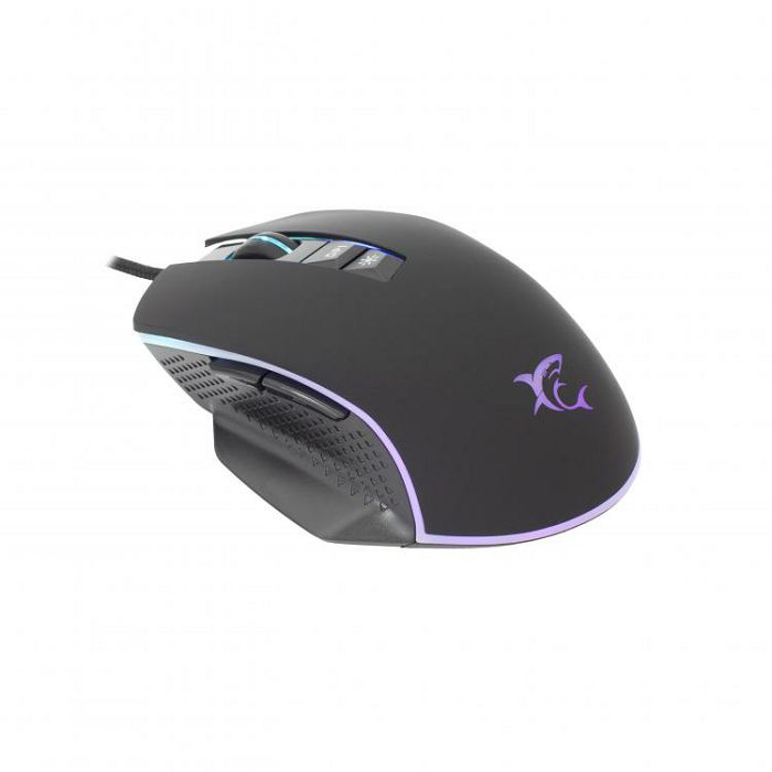 WHITE SHARK RGB gaming miš GM-5009 GARETH crni 6400dpi