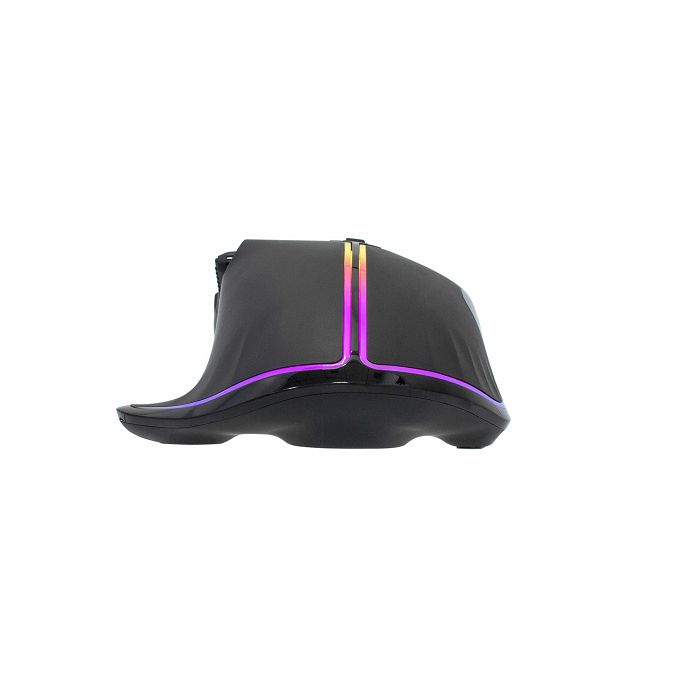 WHITE SHARK RGB gaming miš GM-9006 MARROK crni 12.000dpi