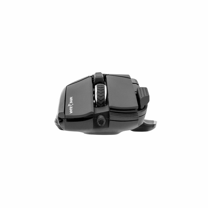 WHITE SHARK RGB gaming miš GM-9006 MARROK crni 12.000dpi