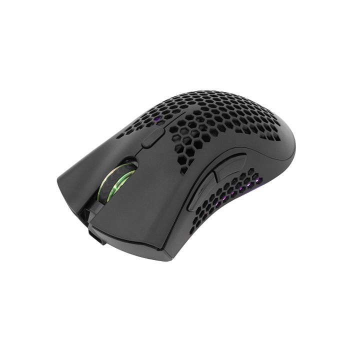 WHITE SHARK RGB gaming bežični miš WGM-5012 LIONEL 10.000dpi crni