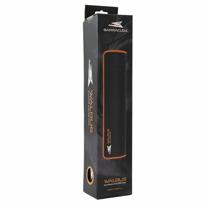 BARACUDA podloga za miša BGMP-011 WALRUS XL crno/narančasta 80x40cm
