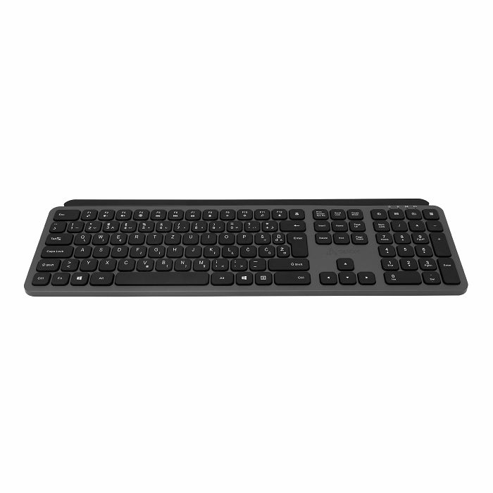 SBOX bežična tipkovnica WK-26 HR crno/siva