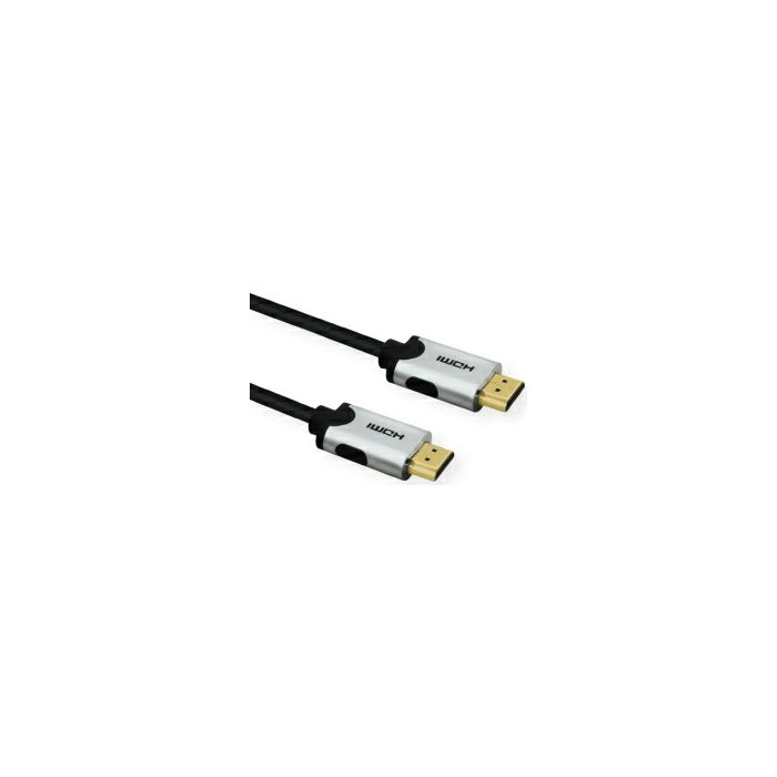 Roline VALUE HDMI 10K Ultra High Speed kabel v2.1, M/M, crni, 2.0m