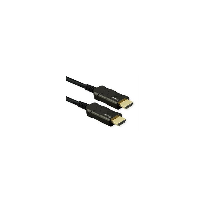 Roline HDMI 8K Ultra HD aktivni, optički kabel (AOC), M/M, 50 m