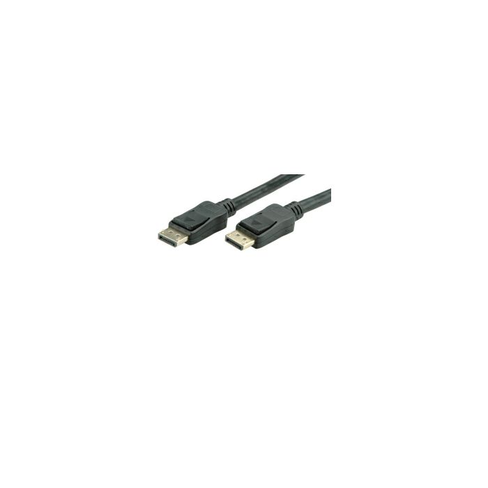 Roline VALUE DisplayPort kabel v1.2 aktivni, M/M, 15m, crni
