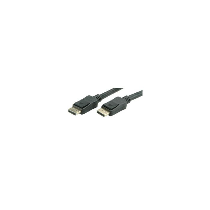 Roline VALUE DisplayPort kabel v1.2 aktivni, M/M, 20m, crni