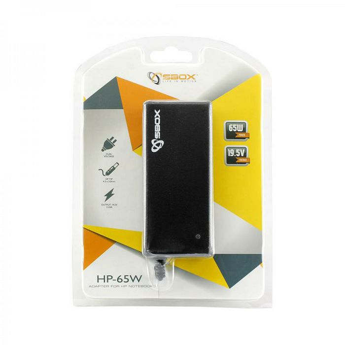 SBOX notebook punjač za HP HP-65W