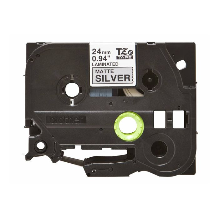 BROTHER TZEM951 black/silver 12mm 8m
