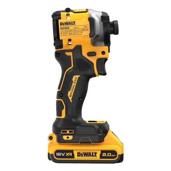 18v impact driver 3 gears; 208nm; trunk; 2x2ah