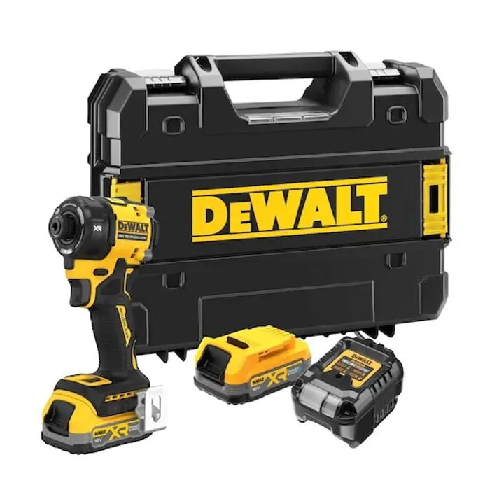 18V XR Hydraulic Impact Driver 2x1.7Ah Powerstack
