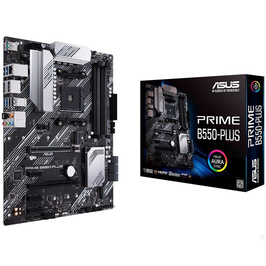 ASUS PRIME B550-PLUS AM4 ATX matična ploča, DDR4 - 90MB14U0-M0EAY0-A