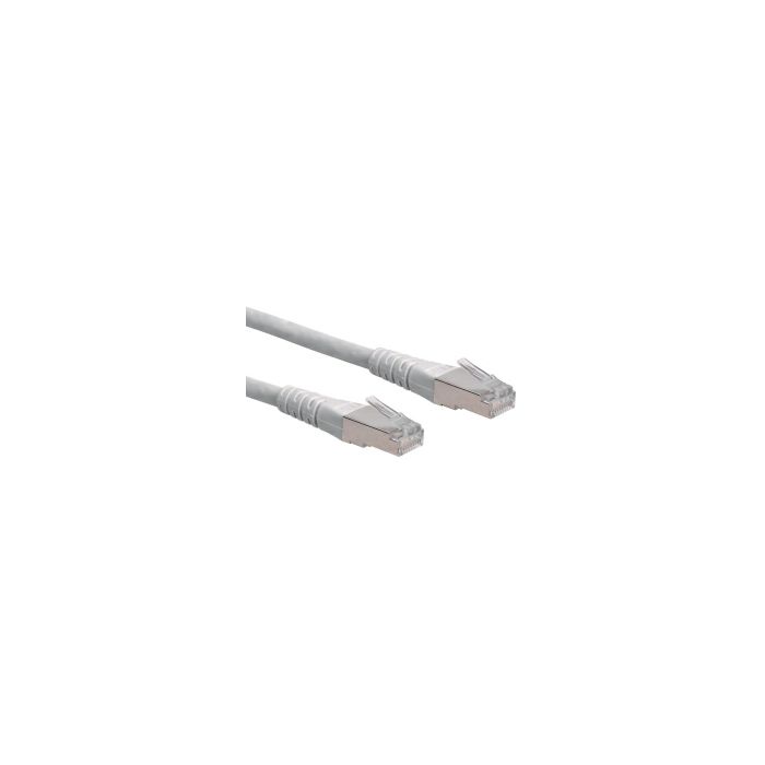 Roline S/FTP (PiMF) Cat.6 mrežni kabel oklopljeni, 0.5m, sivi