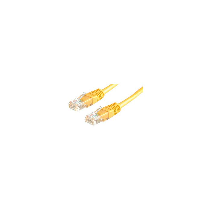Roline UTP mrežni kabel Cat.6, 0.5m, žuti