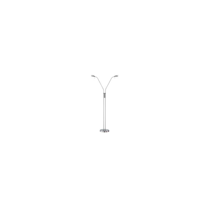 EcoVision LED podna svjetiljka 2×5W, 3000K - topla bijela, podesiva akrilna sjenila