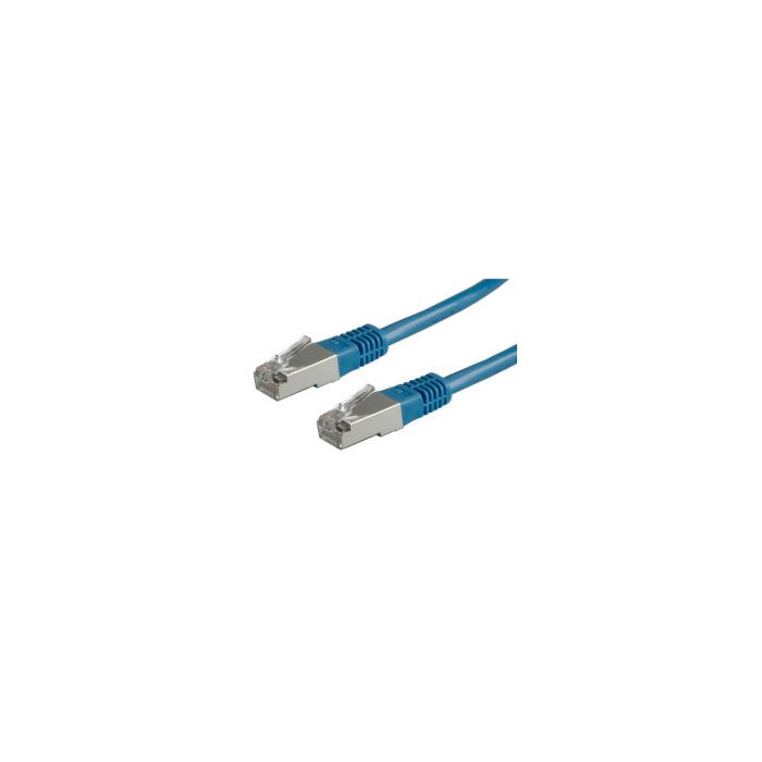 Roline VALUE S/FTP (PiMF) mrežni kabel oklopljeni Cat.6, 10m, plavi