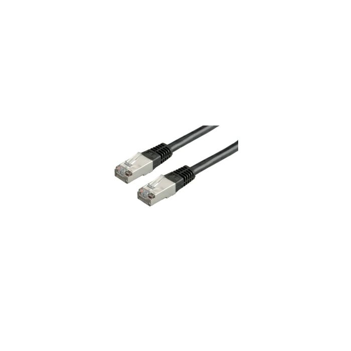 Roline VALUE S/FTP (PiMF) mrežni kabel oklopljeni Cat.6, crni, 10m