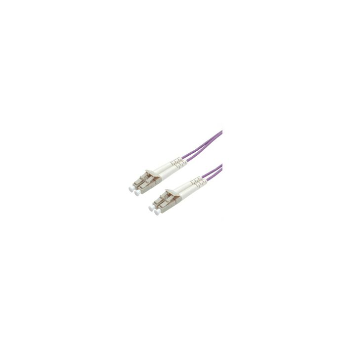 Roline VALUE optički kabel 50/125µm LC/LC Duplex, OM4, 3.0m, ljubičasti
