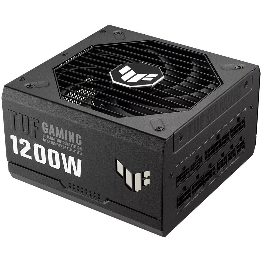 ASUS TUF Gaming 1200W 80 Plus Gold napajanje, kompatibilno z ATX 3.0, popolnoma modularni etsirani kab