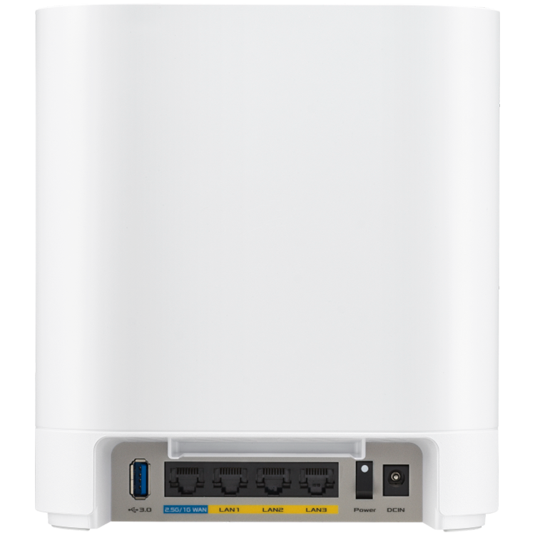 ASUS ExpertWiFi EBM68 (1-paket) AX7800 Tri-Band WiFi 6 (802.11ax) poslovni Mesh usmjerivač - 90IG07V0-MO3A60-A