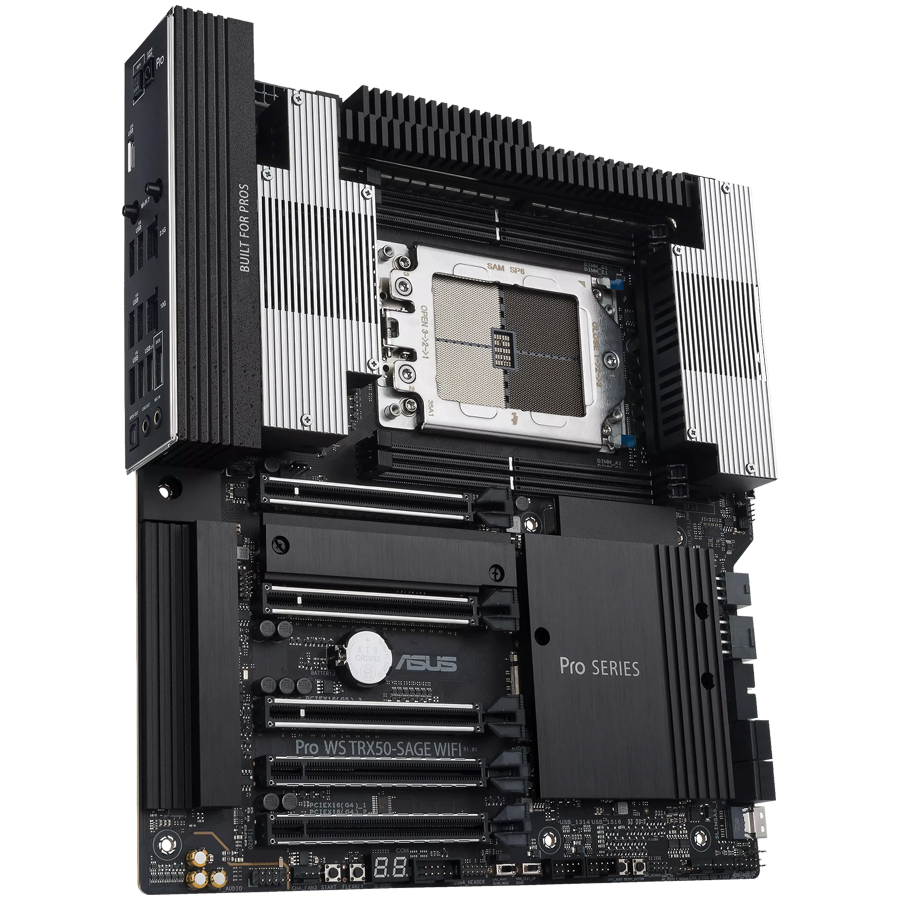 ASUS PRO WS TRX50-SAGE WIFI sTR5 CEB workstation matična ploča - AMD TRX50 4xDIMM DDR5 ECC 3xM.2 4x