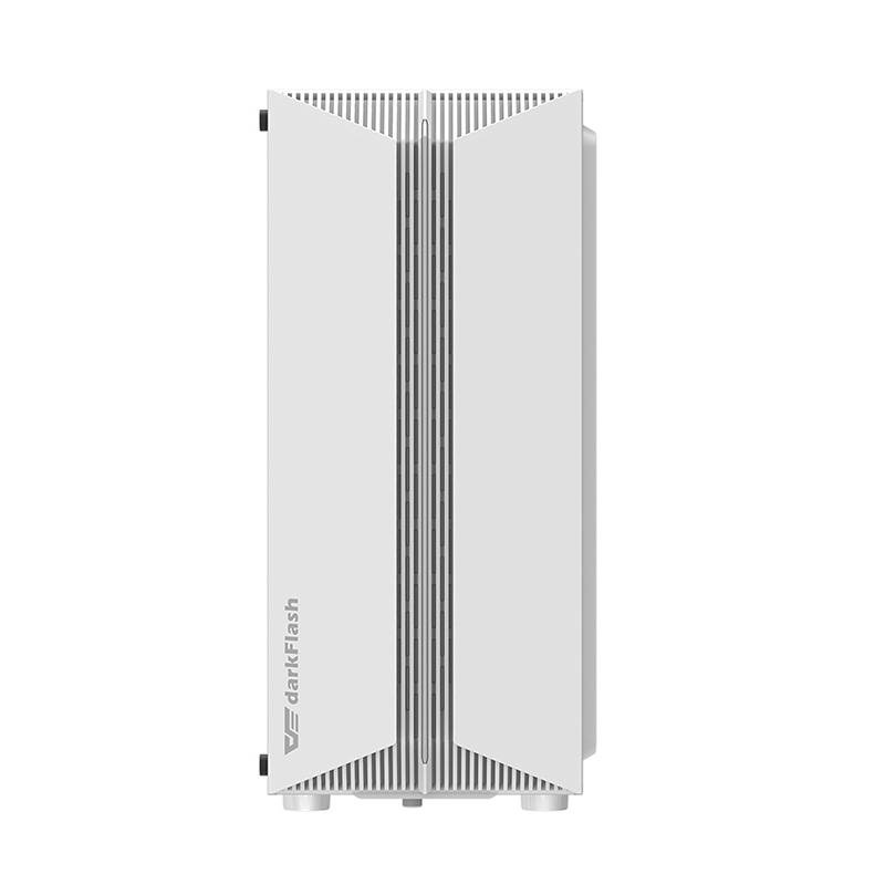 Darkflash DK151 LED computer case (white) + 3 RGB fans