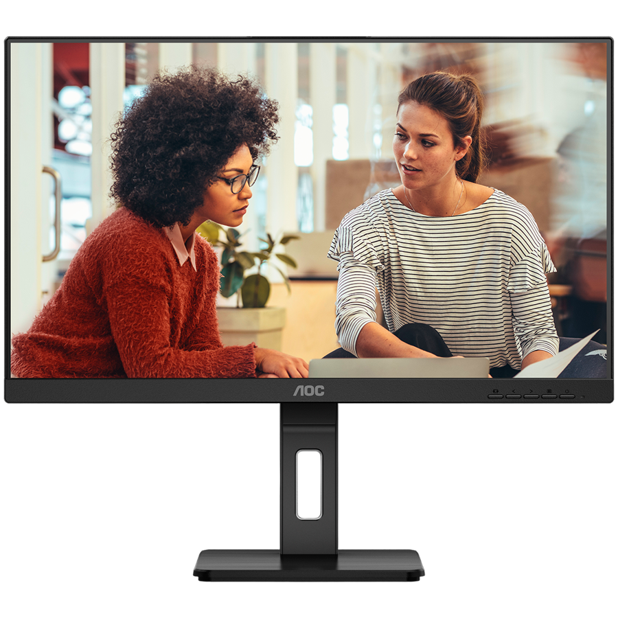AOC Monitor Q27E3UMF 27", QHD 2560x1440, VA, 75Hz, 4ms (GtG), Adaptive Sync, Full Ergo, 1xHDMI, 1xDP