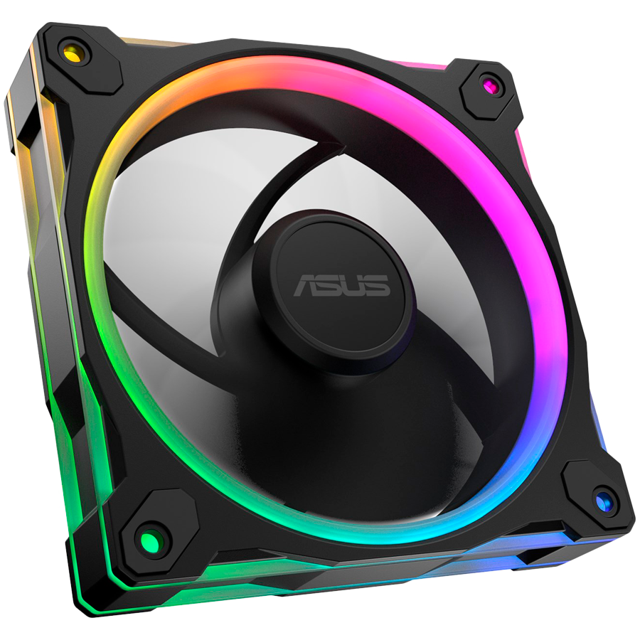 ASUS Prime MR120 ARGB ventilator, 120mm PWM, black- 90DA00I0-B09000-A