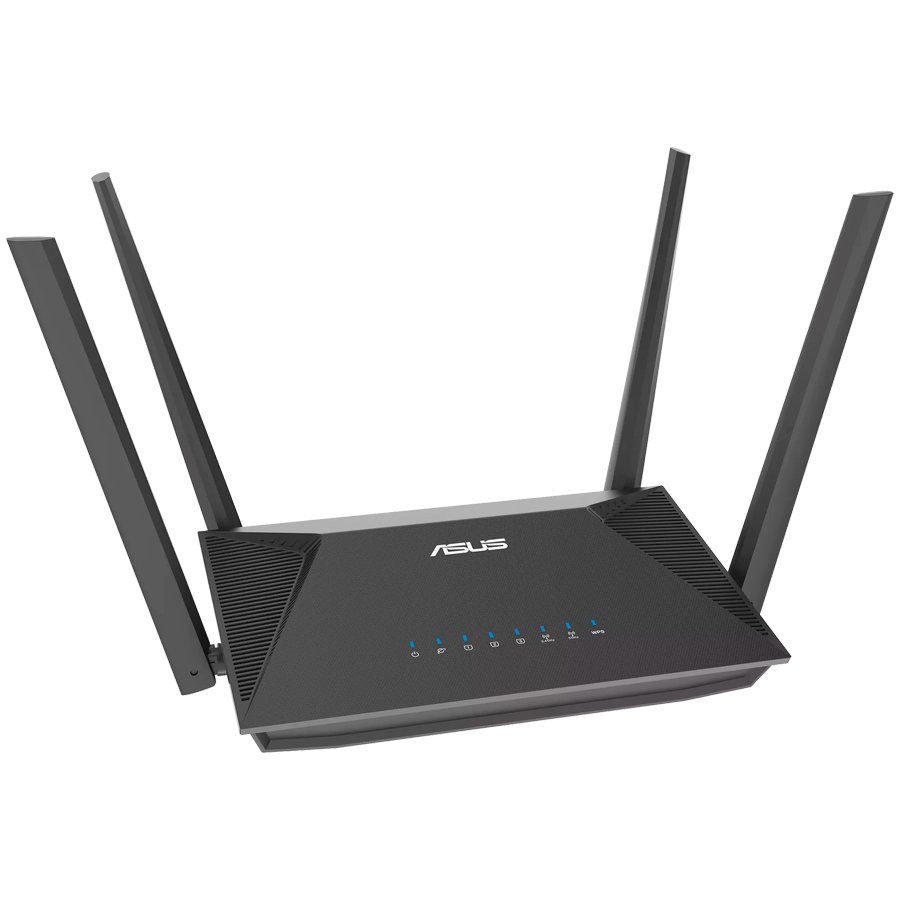 ASUS RT-AX52 Pro AX3000 Dual-Band WiFi 6 (802.11ax) usmjerivač, AiMesh kompetibilen - 90IG08T0-MO3H10-A