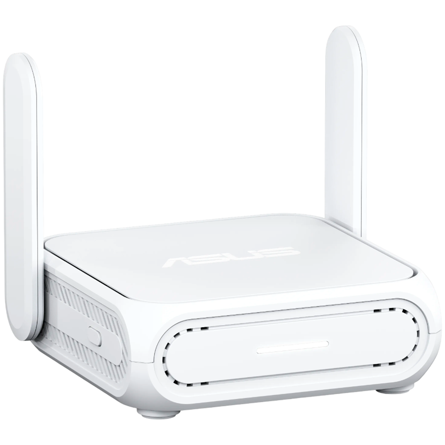 ASUS RT-BE58 Go BE3600 Dual-Band WiFi 7 (802.11be) potovalni usmjerivač, 4G & 5G Mobile Tethering, USB-C PD - 90IG09Q0-MO3C00-A