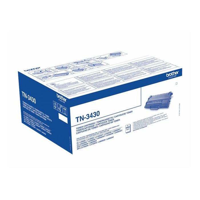 BROTHER TN3430 Toner Cartridge Black