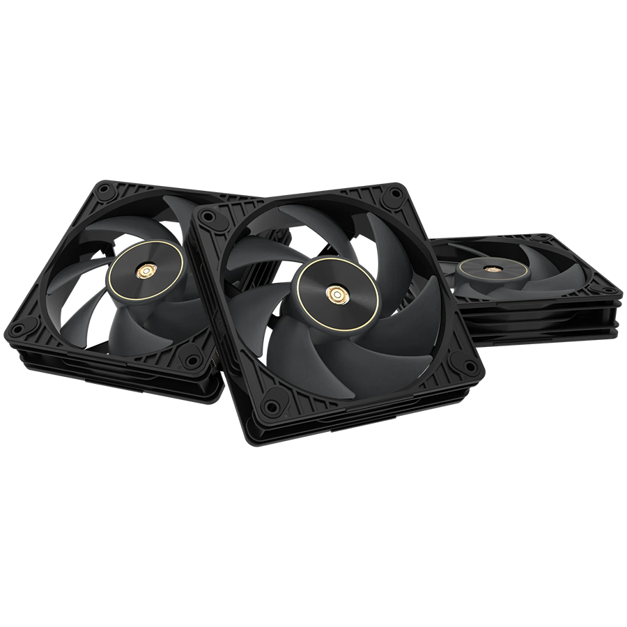 ASUS ProArt PF120 ventilatorji, 3x 120mm PWM, daisy-chain konektorji, črni - 90DA00M0-B09020-A