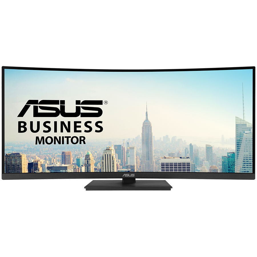 ASUS VA34VCPSR ukrivljen poslovni monitor - 86.4cm (34"), WQHD (3440 x 1440), VA, 1500R, 100Hz, USB-C PD 96W, RJ45, USB razdelilnik - 90LM08JJ-B02170-A