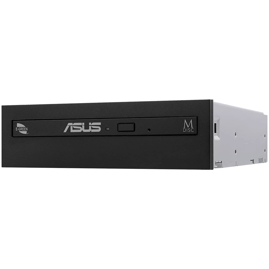 ASUS DRW-08D6MT – kompaktni notranji 8× DVD zapisovalnik, podpora za M‑DISC, E‑Green tehnologija, SA