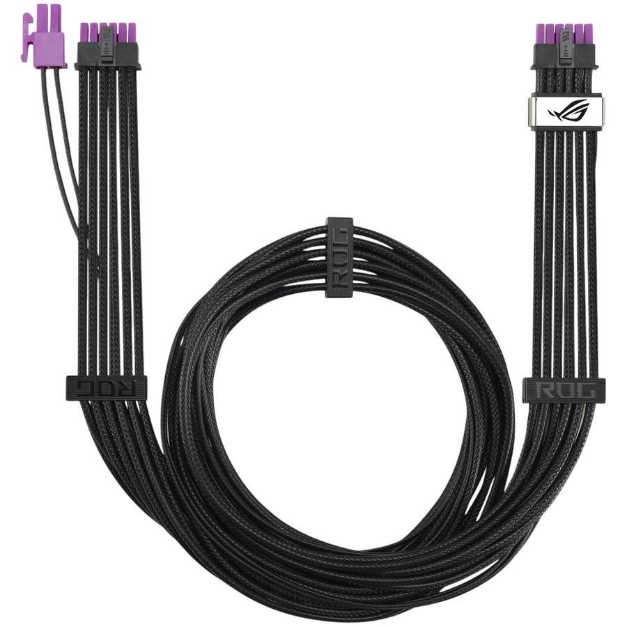 ASUS ROG EQUALIZER kabel, 12V-2x6 PCIe, 1x PCIe 16-pin, 750mm - 90YE00BN-B0QA00-A