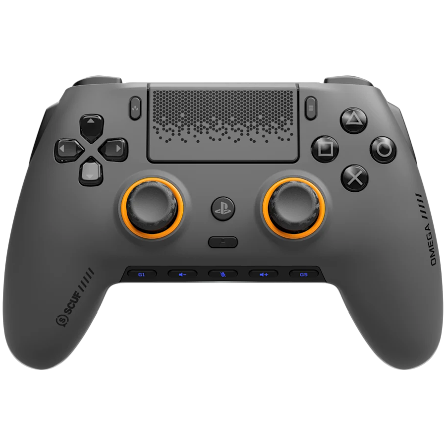 Scuf Omega Wireless kontroler PS5/PC, siv - 408-178-01-102-WW-A